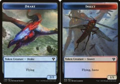 Drake Token // Insect Token (018) (Commander 2020)